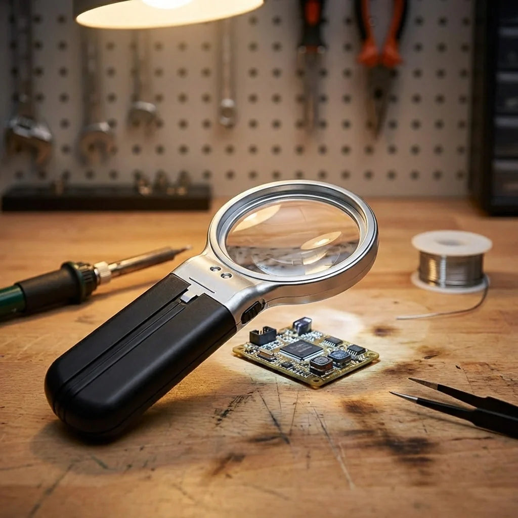 3X LED Magnifier with Light