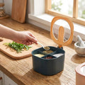 Plastic 4-Section Fancy Masala Box